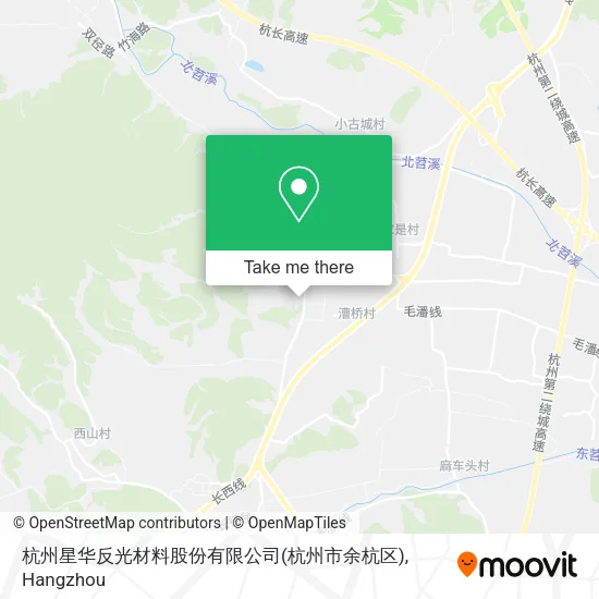 杭州星华反光材料股份有限公司(杭州市余杭区) map