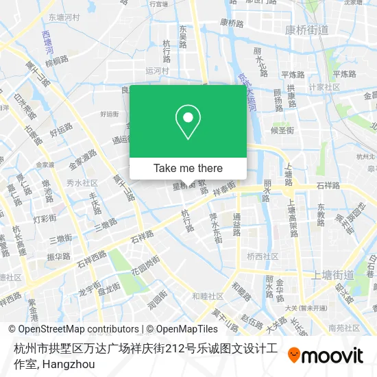 杭州市拱墅区万达广场祥庆街212号乐诚图文设计工作室 map