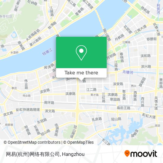网易(杭州)网络有限公司 map