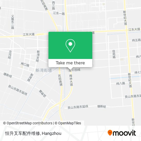 恒升叉车配件维修 map