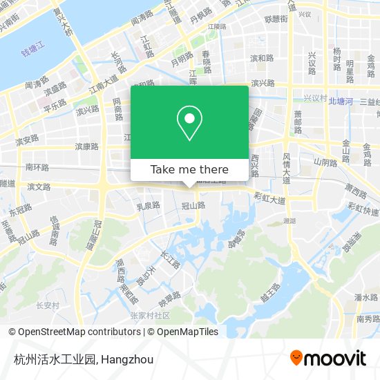 杭州活水工业园 map