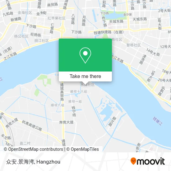 众安.景海湾 map