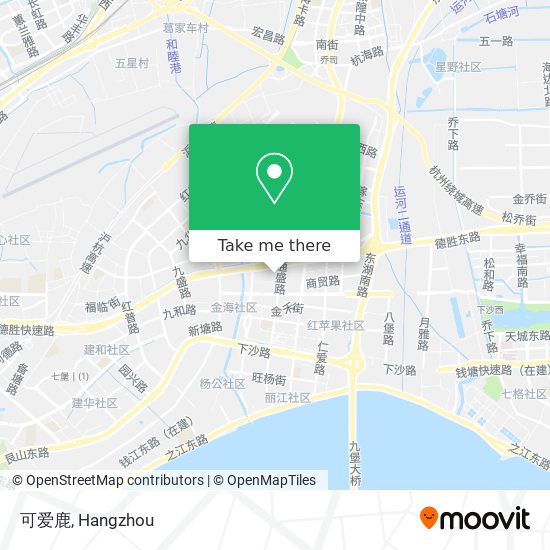 可爱鹿 map