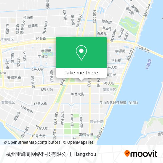 杭州雷峰哥网络科技有限公司 map
