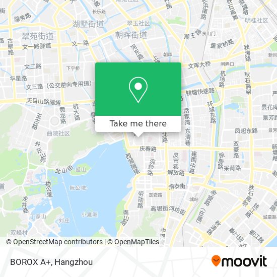 BOROX A+ map