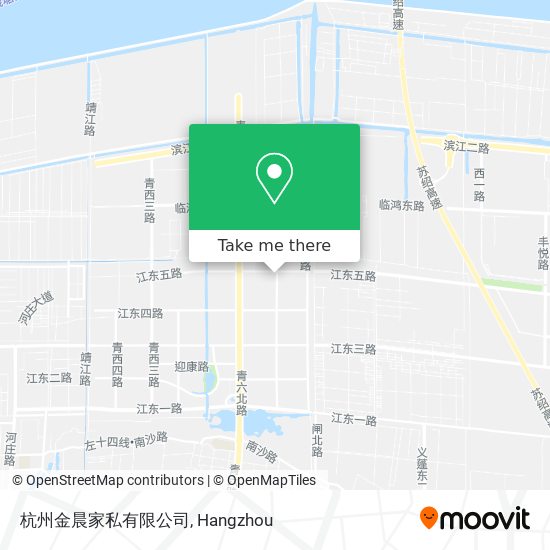 杭州金晨家私有限公司 map
