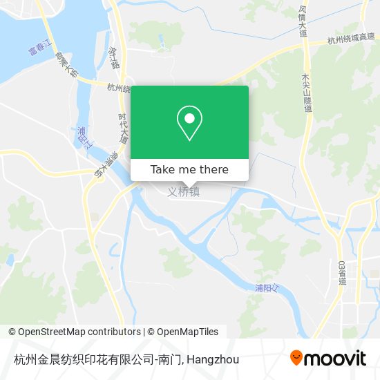 杭州金晨纺织印花有限公司-南门 map
