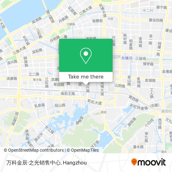 万科金辰·之光销售中心 map