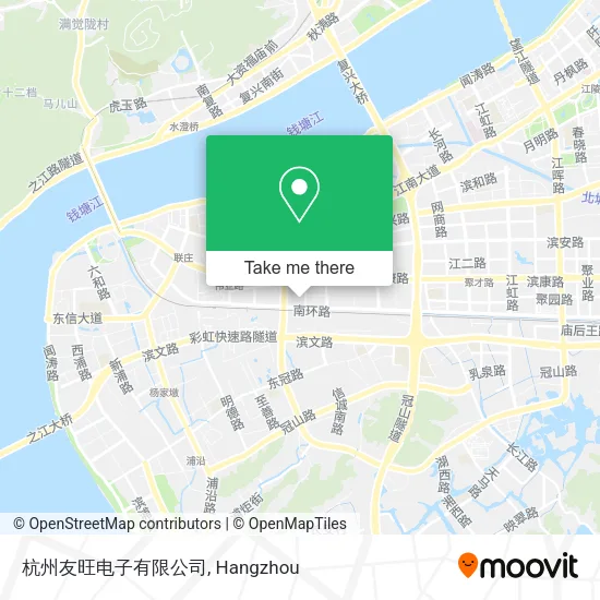 杭州友旺电子有限公司 map