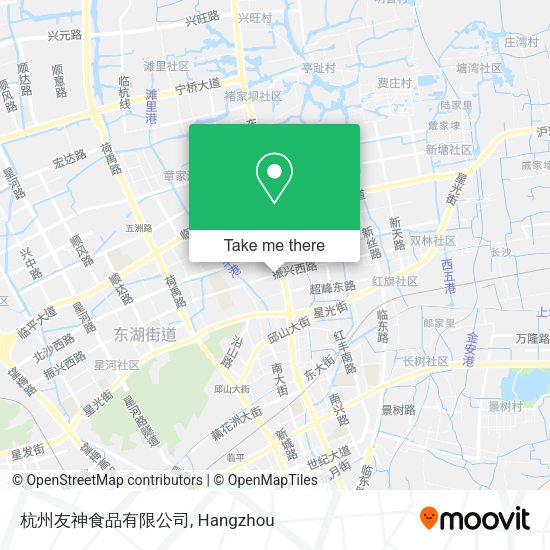 杭州友神食品有限公司 map
