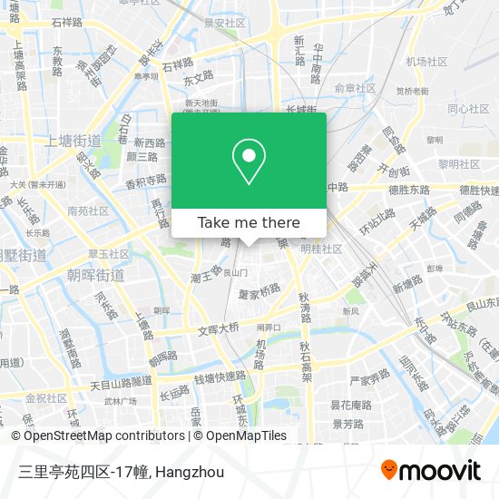 三里亭苑四区-17幢 map