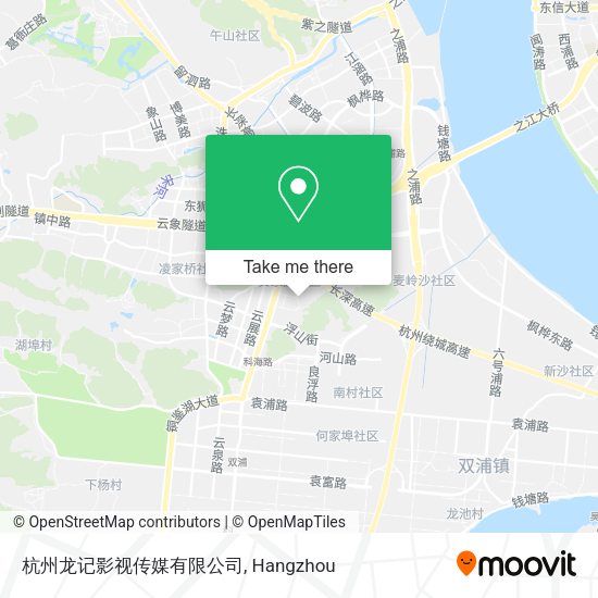 杭州龙记影视传媒有限公司 map