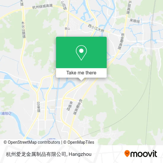 杭州爱龙金属制品有限公司 map