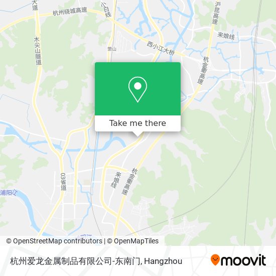 杭州爱龙金属制品有限公司-东南门 map