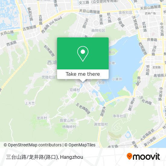 三台山路/龙井路(路口) map