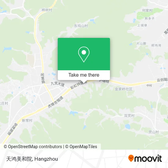 天鸿美和院 map