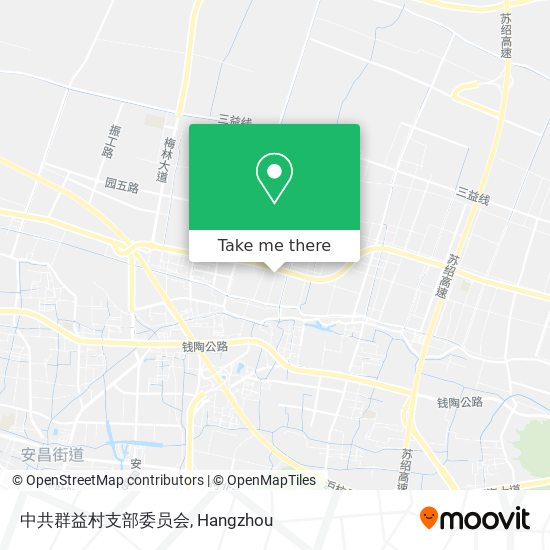 中共群益村支部委员会 map