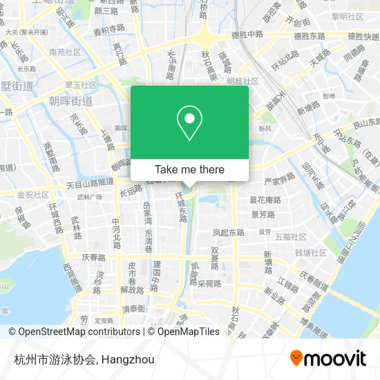 杭州市游泳协会 map