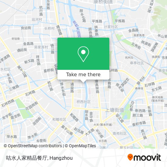咕水人家精品餐厅 map