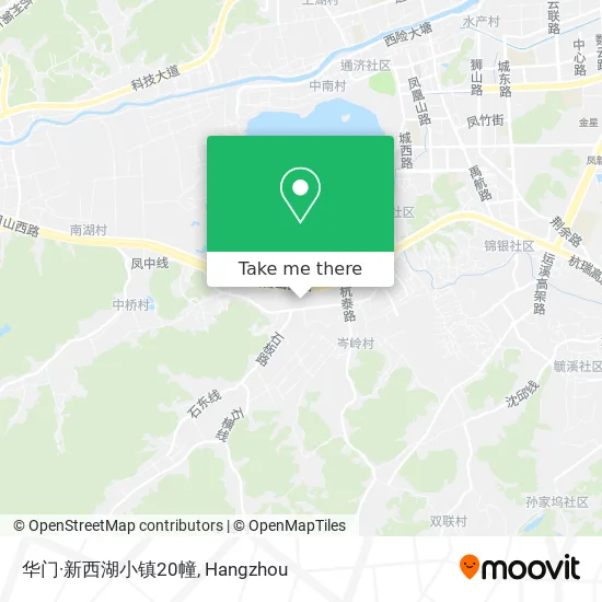 华门·新西湖小镇20幢 map