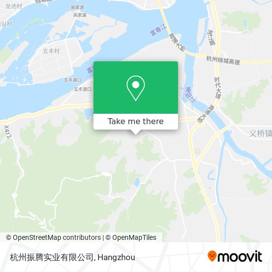 杭州振腾实业有限公司 map