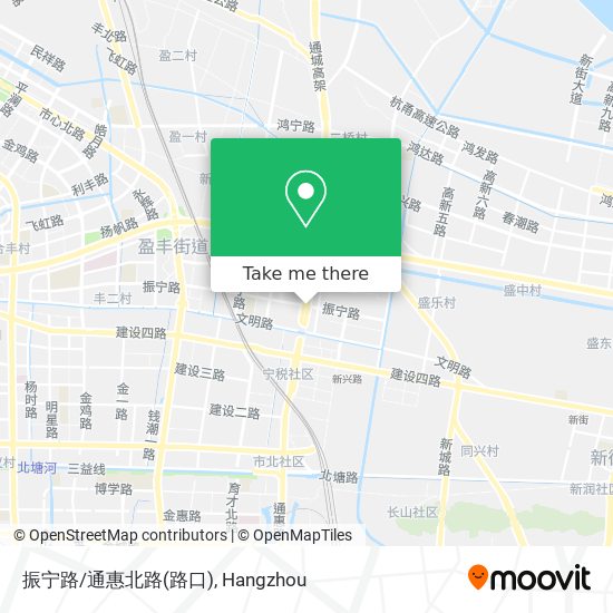 振宁路/通惠北路(路口) map