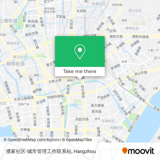 濮家社区-城市管理工作联系站 map