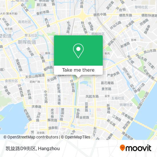 凯旋路D9街区 map