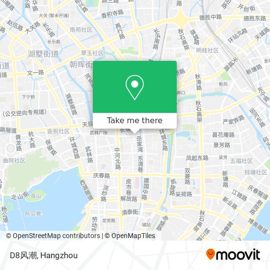 D8风潮 map