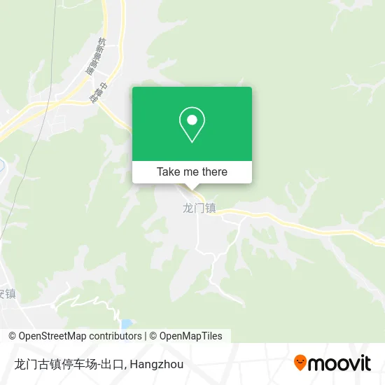 龙门古镇停车场-出口 map