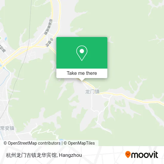 杭州龙门古镇龙华宾馆 map