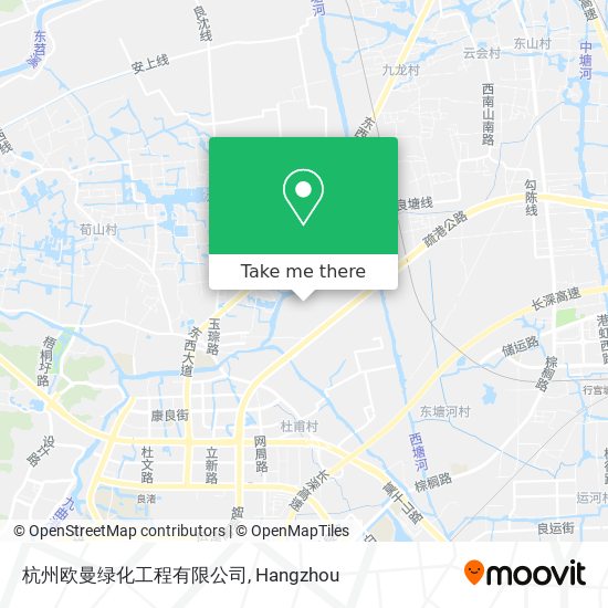杭州欧曼绿化工程有限公司 map