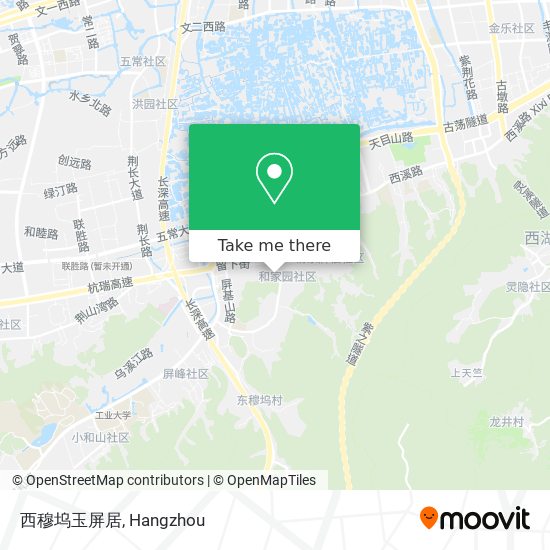西穆坞玉屏居 map