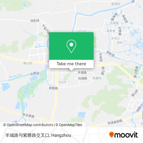 羊城路与紫塍路交叉口 map