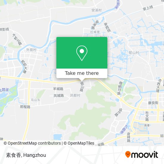 素食香 map