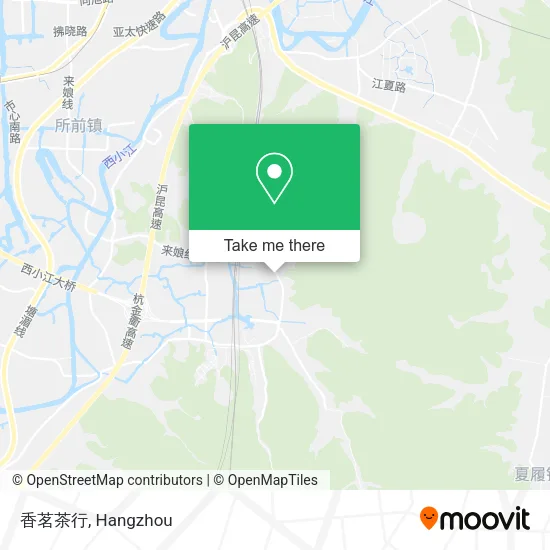 香茗茶行 map