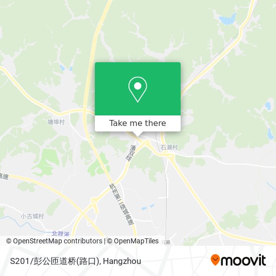 S201/彭公匝道桥(路口) map