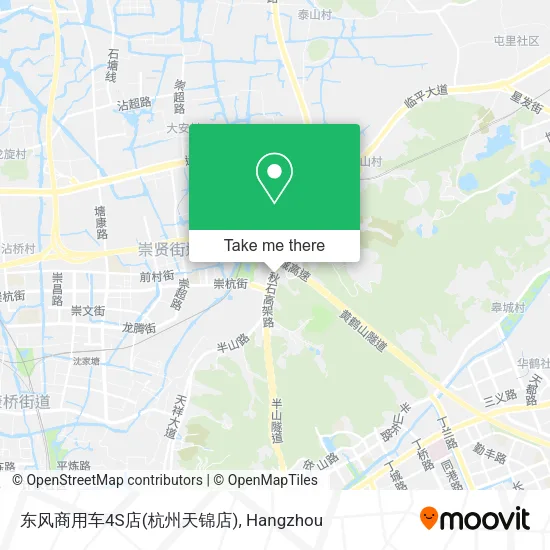 东风商用车4S店(杭州天锦店) map