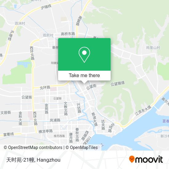 天时苑-21幢 map