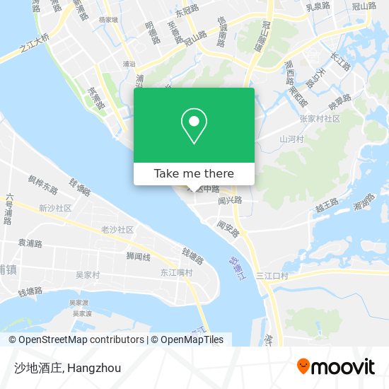 沙地酒庄 map