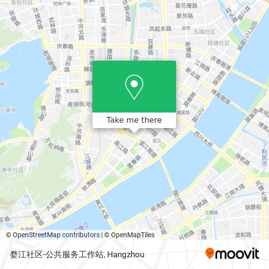 婺江社区-公共服务工作站 map