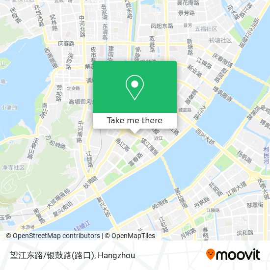 望江东路/银鼓路(路口) map