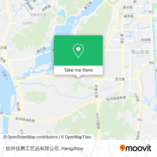 杭州信腾工艺品有限公司 map