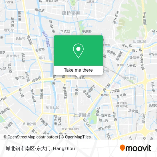 城北钢市南区-东大门 map