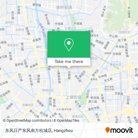 东风日产东风南方杭城店 map