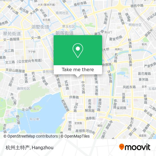 杭州土特产 map