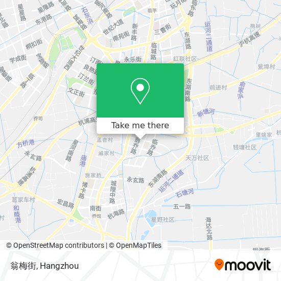 翁梅街 map