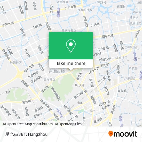 星光街381 map