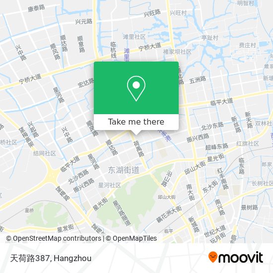 天荷路387 map