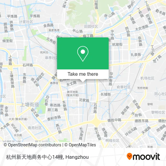 杭州新天地商务中心14幢 map